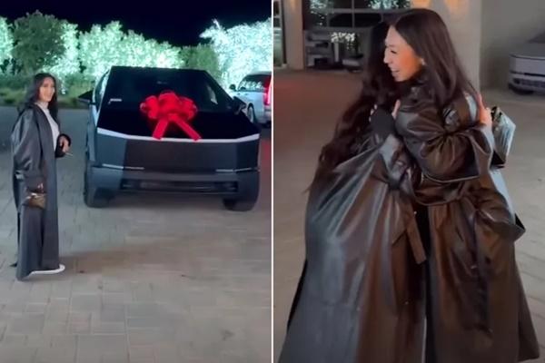 Kim Kardashian Hadiahkan Mobil Mewah Tesla Cybertruck Seharga Rp1,6 Miliar untuk Sahabatnya