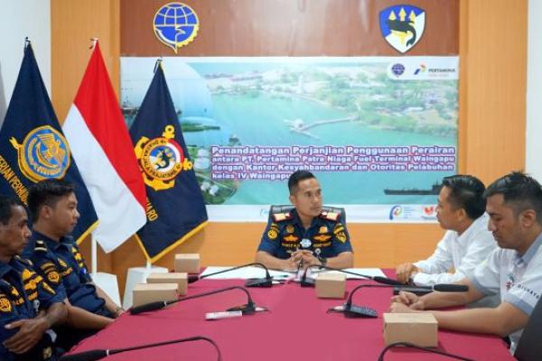 KSOP Kelas IV Waingapu dan Pertamina Sepakat Perpanjang Penggunaan TUKS