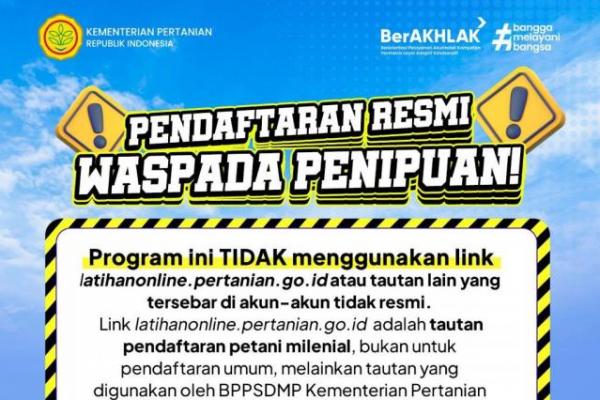 Kementan: Waspadai Hoaks Brigade Pangan di Media Sosial