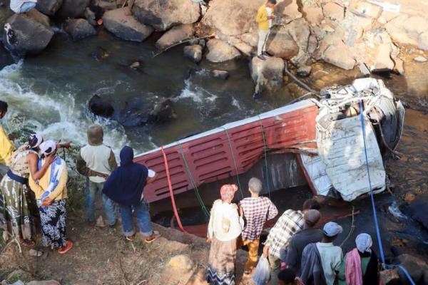 Truk Penuh Penumpang Jatuh ke Sungai di Ethiopia, 71 Orang Tewas