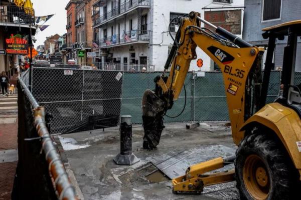 Utamakan Kemudahan Operasional, Penghalang Jalan New Orleans Rentan Serangan