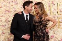 Sebut Nama Sang Pacar di Golden Globes 2025, Adrien Brody dan Georgina Chapman Sangat `Jatuh Cinta`