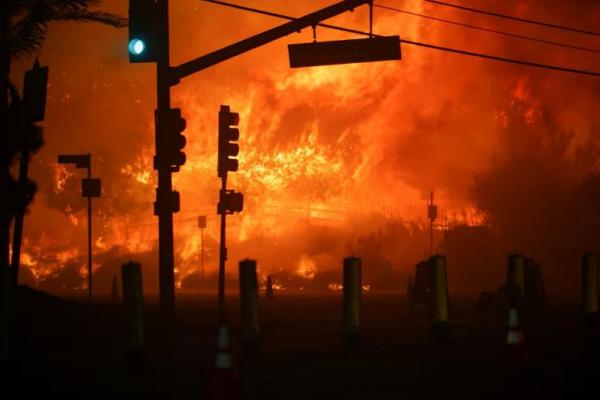 Kebakaran Hutan Los Angeles Paksa 30.000 Orang Mengungsi ke Kompleks Mewah