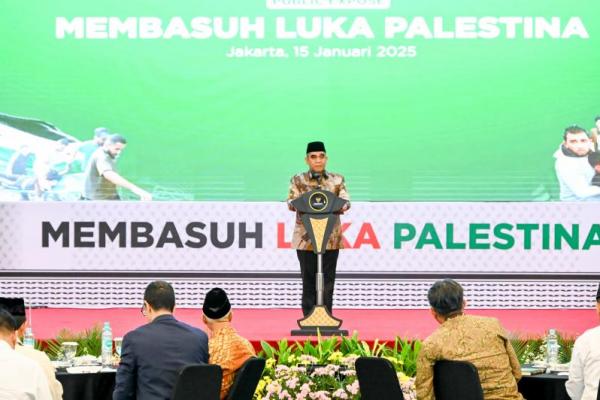 Muzani: MPR Dukung Perjuangan Baznas Beri Bantuan Kemanusiaan untuk Palestina
