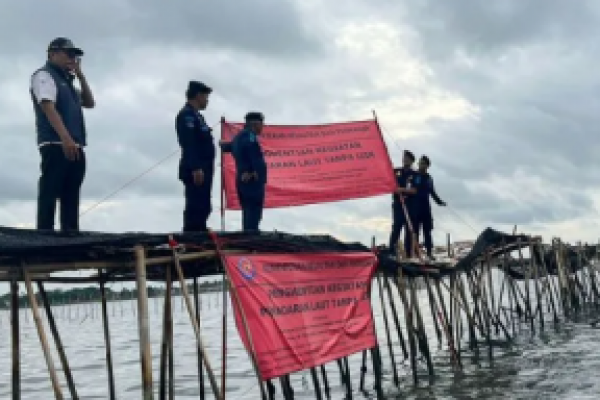 KKP Investigasi Penanggungjawab Pagar Laut Kabupaten Tangerang