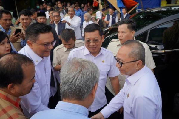NFA- Menko Pangan Tinjau Pasar Pastikan Stabilitas Pangan Terjaga