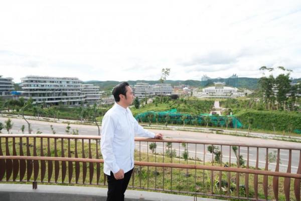 Kunjungi IKN, Ibas: Kawasan Nusantara Asri, Infrastruktur Harus Efisien dan Mumpuni 