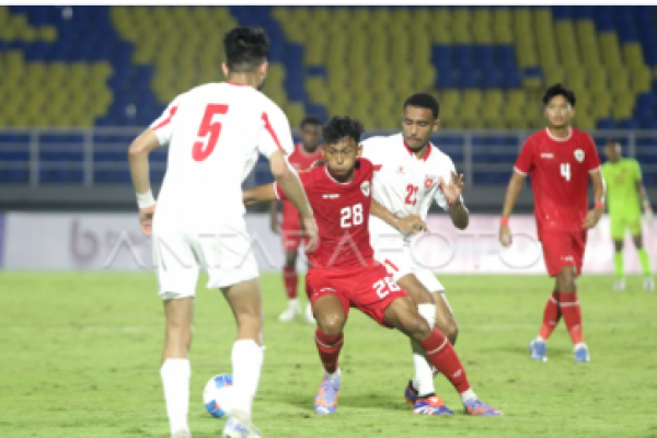 Gegara Gol Semata Wayang, Timnas U-20 Kalah 0-1 Dari Yordania