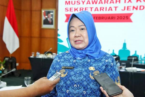 Siti Fauziah Terpilih Menjadi Ketua Dewan Pengurus Korpri Setjen MPR RI 2025-2030