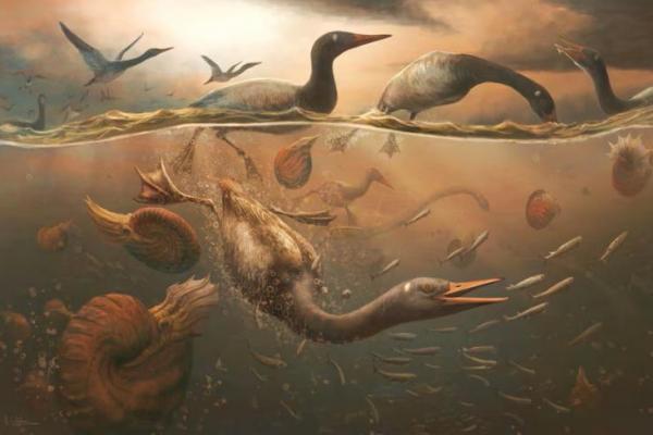 Unggas Air Mirip Loon Era Dinosaurus adalah Burung Modern Tertua