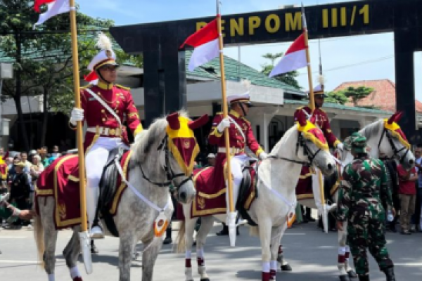 Elegan, Pasukan Berkuda Sambut Kedatangan Erdogan di Istana Bogor
