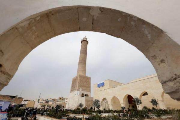 Dihancurkan ISIS, Menara Mesjid Berusia Delapan Abad Irak Selesai Dipugar
