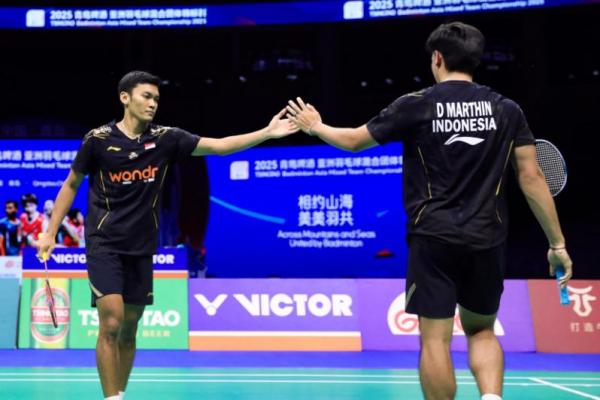 Cetak Sejarah, Tim Indonesia Kalahkan Tim China di Final Kejuaraan Campuran Asia 2025