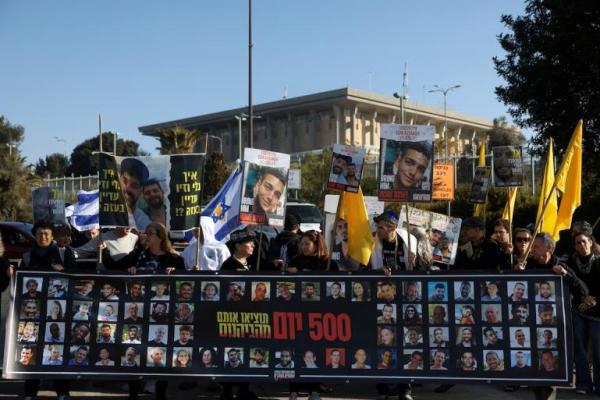Sandera Laporkan Kondisi Buruk, Warga Israel Protes Hari ke-500 Penahanan