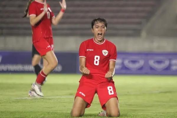 Garuda Putri Bungkam Arab Saudi dengan Skor Tipis