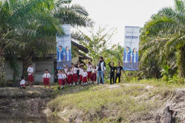 RBB BUMN di Mempawah Jangkau Desa Terpencil