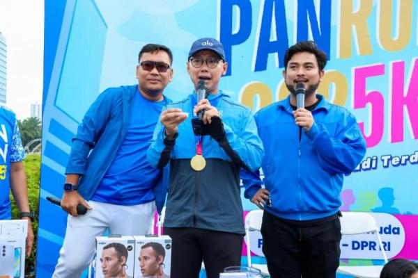 Dukung Tren Olahraga Lari, Eddy Soeparno Minta Pemerintah Wujudkan Udara Bebas Polusi