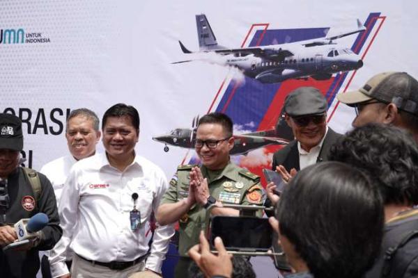 Pesawat N219 Pesanan Kemhan Diperlihatkan ke Publik