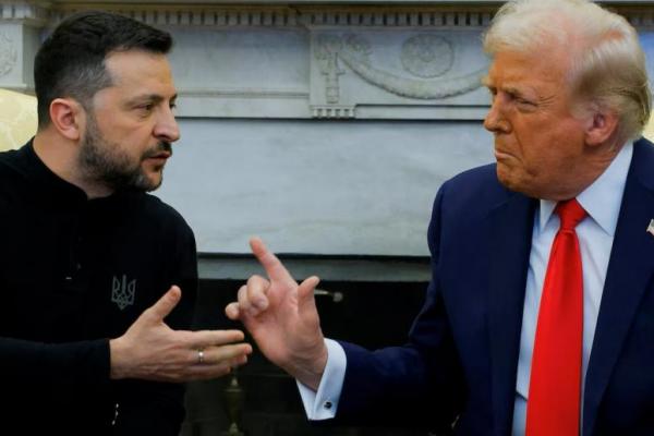 Trump-Zelenskiy Kembali Bentrok, AS Ancam Hentikan Perundingan Ukraina