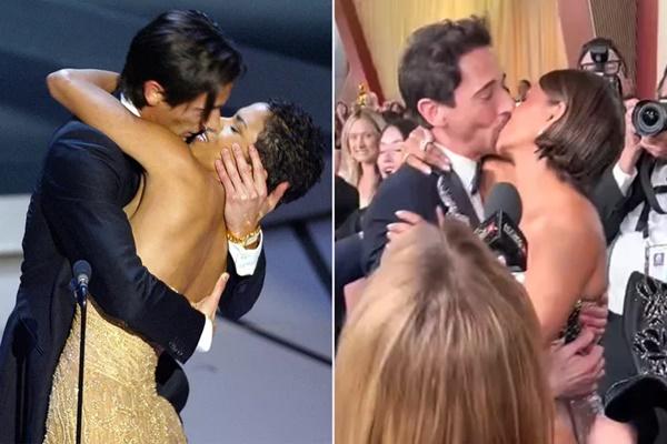 Cium Halle Berry 22 Tahun Lalu, Adrien Brody Dapat `Pembalasan` di Karpet Merah Oscar 2025