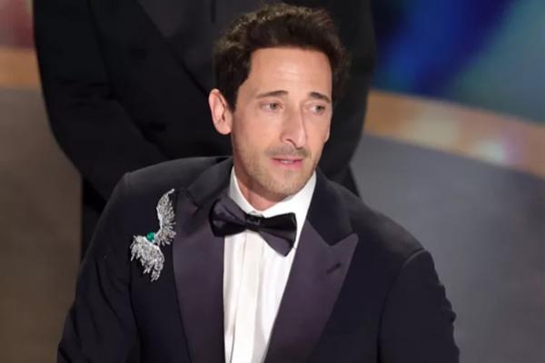 Raih Aktor Terbaik Oscar 2025, Adrien Brody Puji Pasangan dan 2 Anaknya dengan Penuh Cinta