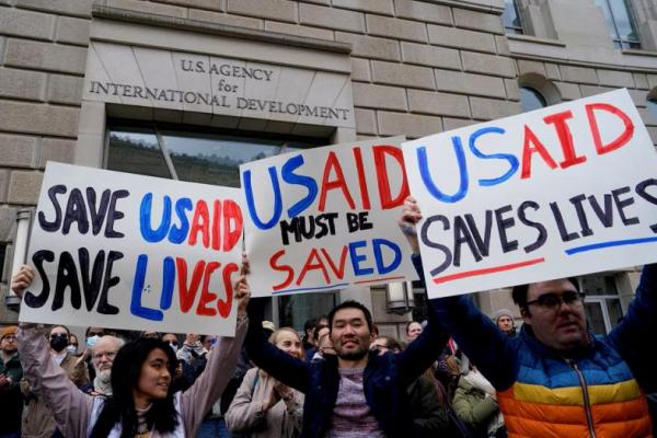Ratusan Diplomat AS Unjuk Rasa dan Kirim Surat Memprotes Pembubaran USAID