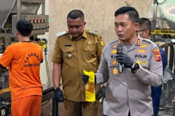 Polisi Usut Produksi MinyaKita Palsu di Kabupaten Bogor