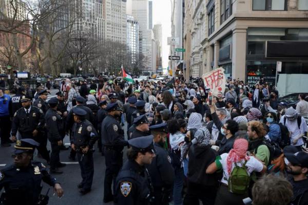 Penangkapan Mahasiswa Columbia Pro-Palestina Picu Pertikaian di Pengadilan AS