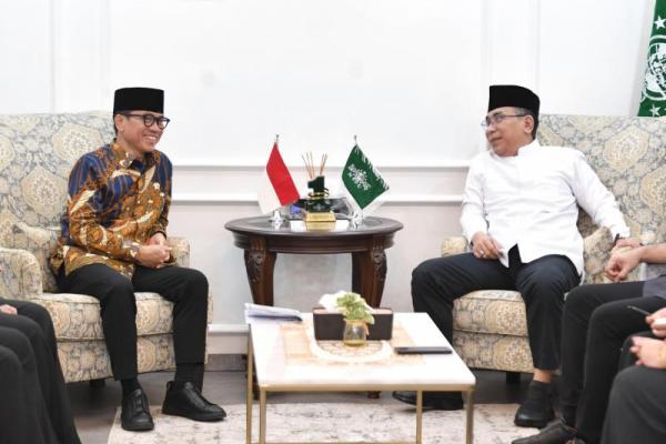 Mendes Yandri Ajak PBNU Bantu Cegah Kerusakan Moral di Desa