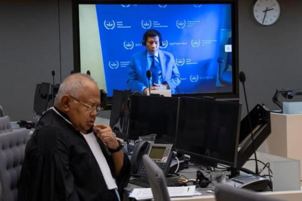 Sidang Pertama di ICC, Pengacara Sebut Duterte Sakit dan Tidak Bisa Bersaksi