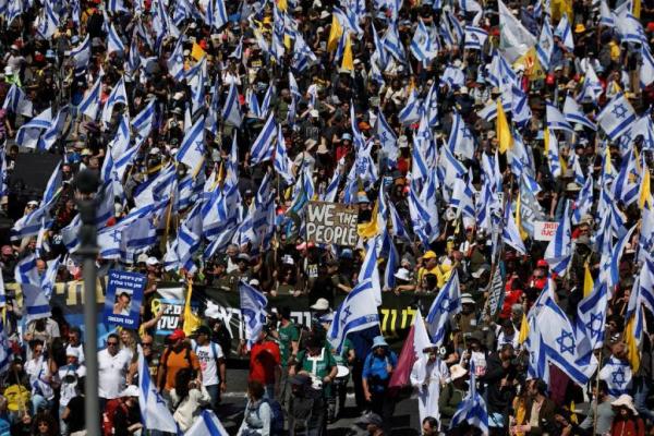 Netanyahu Serbu Gaza Lagi, Koalisi Warga dan Keluarga Sandera Protes