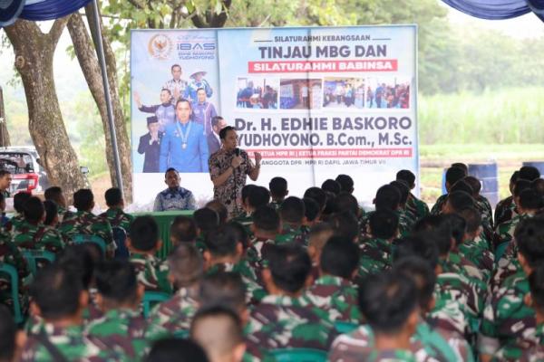 Tinjau MBG di Ngawi, Ibas Apresiasi Peran TNI hingga Masyarakat