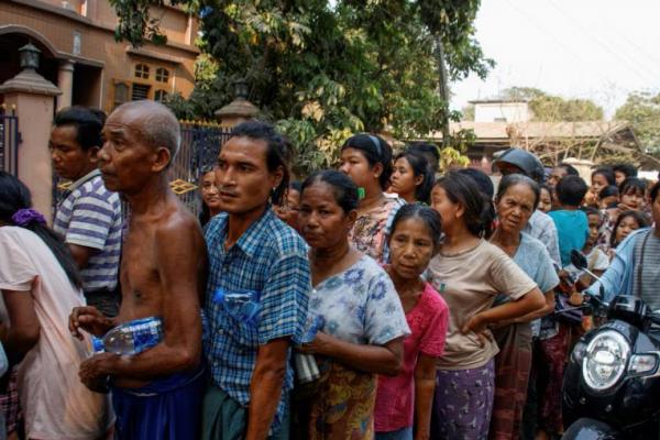 Korban Tewas Gempa Myanmar 2.700 Orang, yang Selamat Butuh Tempat Berteduh