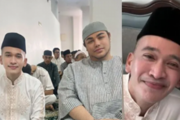 Mualaf, Ruben Onsu Laksanakan Sholat Id Pertamanya