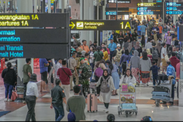 Idul Fitri, Sebanyak 2,7 Juta Orang Berlebaran Melalui Bandara Soeta