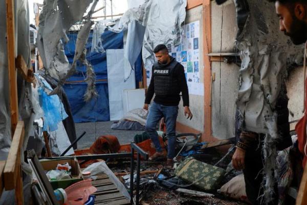 Israel Serang Tenda Media Lokal, Satu Jurnalis Palestina Tewas