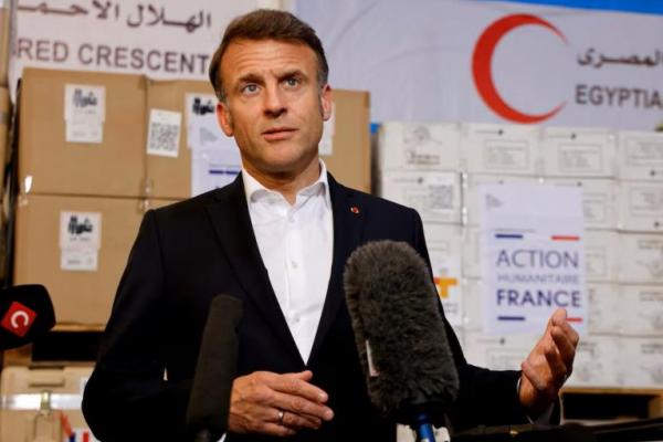 Macron Sebut Prancis Bakal Akui Negara Palestina pada Bulan Juni