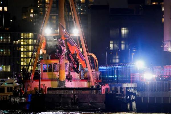Helikopter yang Jatuh di New York Tidak Dilengkapi Perekam Penerbangan
