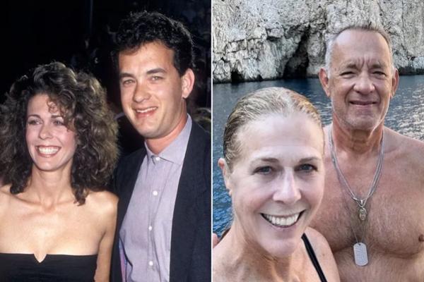 HUT Ke-37 Pernikahan, Tom Hanks dan Sang Istri Rita Wilson Rayakan dengan Berenang