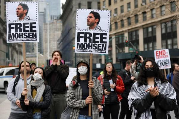 Hakim Putuskan Bebaskan Mahasiswa Palestina yang Menentang Deportasi AS