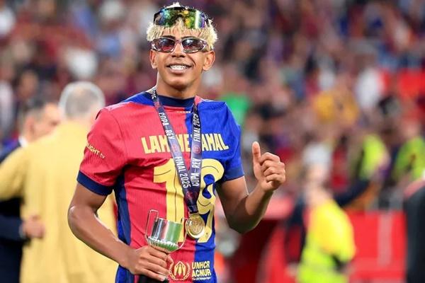 Winger muda Barcelona dan Timnas Spanyol, Lamine Yamal (Foto: GETTY IMAGE) 
