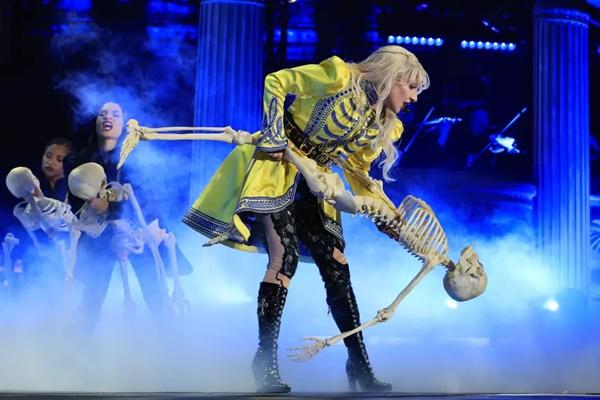 Konser Lady Gaga di Rio de Janeiro, Brasil, Sabtu, 3 Mei 2025. (FOTO: WIREIMAGE)
