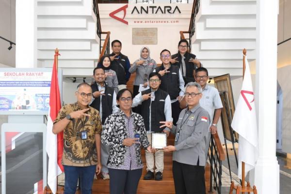Biro PP Belajar Cara Pembentukan Kantor Berita ke LKBN Antara