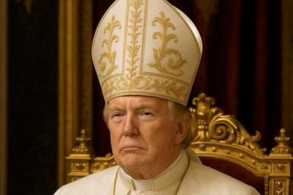 Ahli Sebut AI Disalahgunakan, Trump Anggap Gambar Paus hanya Candaan