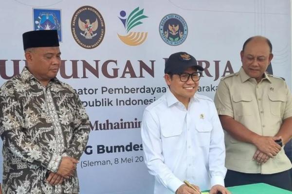 Resmikan SPPG BUMDes Sleman, Cak Imin Ajak Sukseskan MBG
