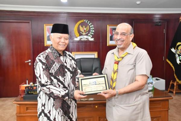 HNW Apresiasi Dukungan Sekjen World Moslem Scout untuk Jambore Muslim Dunia