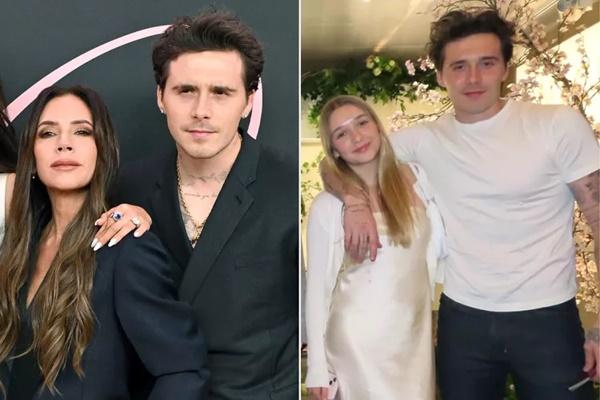 Rumor Ketegangan Keluarga, Victoria Beckham Unggah Foto Bersama Putranya Brooklyn Beckham