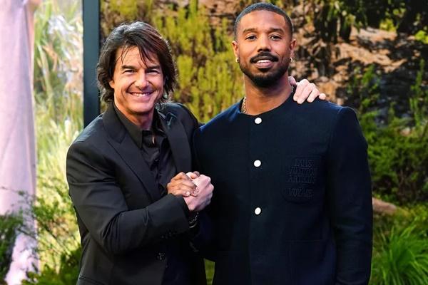 Emosional, Tom Cruise Peluk Michael B. Jordan di Premiere Mission: Impossible - The Final Reckoning