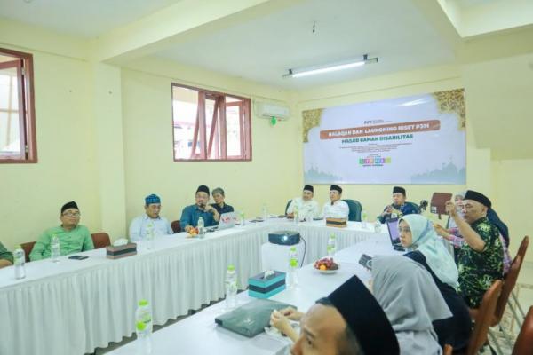 Riset P3M: Mayoritas Masjid Instansi Pemerintah Tidak Ramah Disabilitas