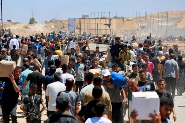 Kelompok Distribusi Bantuan Gaza yang Didukung AS Buka Kembali Usai Penembakan